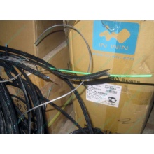 Оптический кабель Б/У для внешней прокладки (с металлическим тросом) в Ессентуках, оптокабель БУ (Ессентуки)
