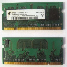 Модуль памяти для ноутбуков 256MB DDR2 SODIMM PC3200 (Ессентуки)