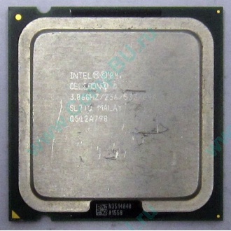 Процессор Intel Celeron D 345J (3.06GHz /256kb /533MHz) SL7TQ s.775 (Ессентуки)