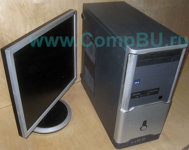 Комплект: четырёхядерный компьютер с 4Гб памяти и 19 дюймовый ЖК монитор (Ессентуки)